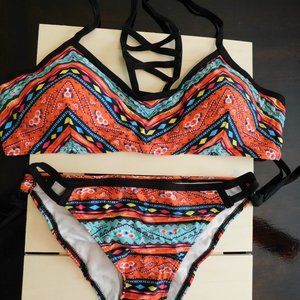 Junior's XL Multi Color Bikini